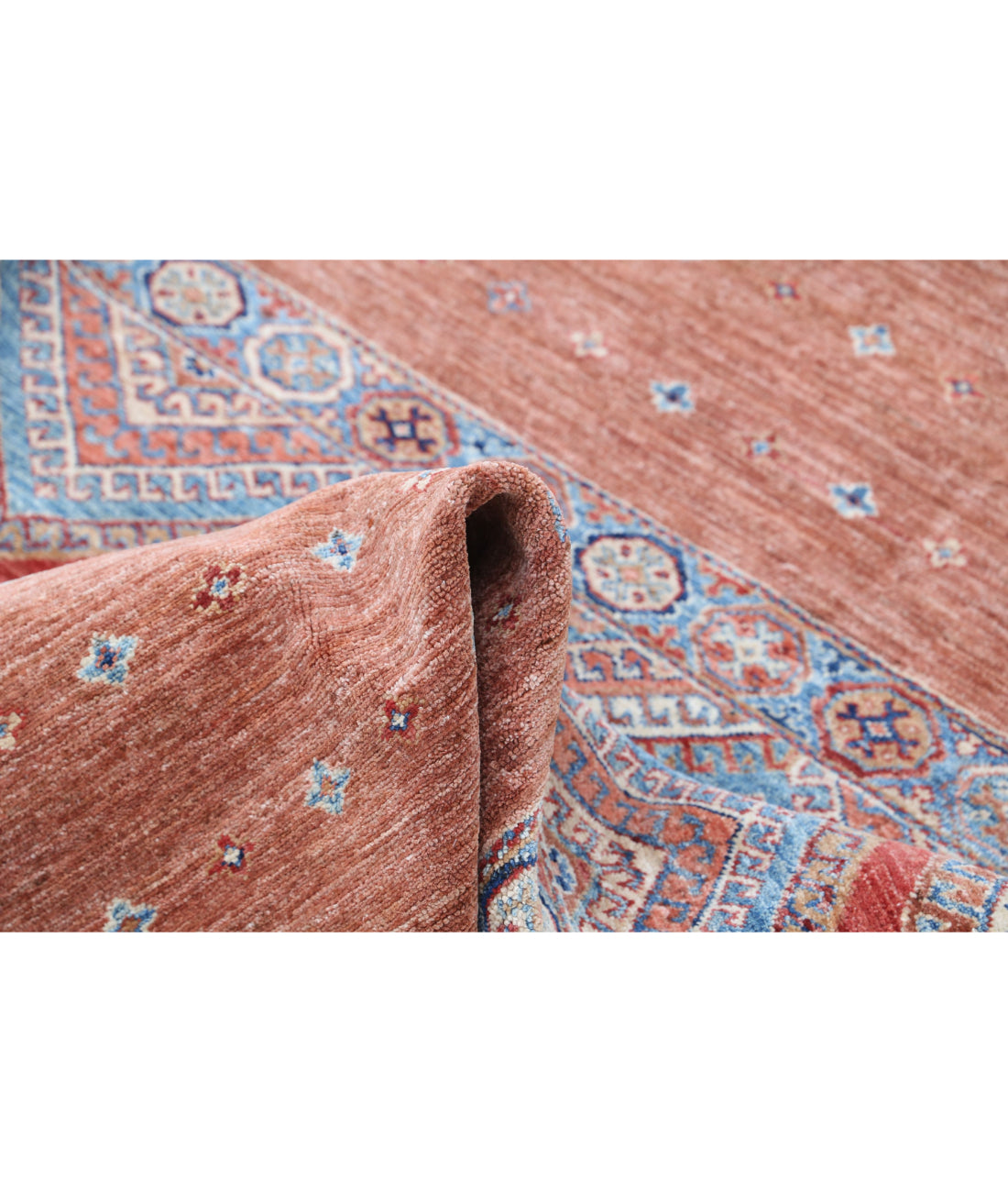 Hand Knotted Khurjeen Wool Rug - 3'3'' x 4'7'' 3'3'' x 4'7'' (98 X 138) / Multi / Multi