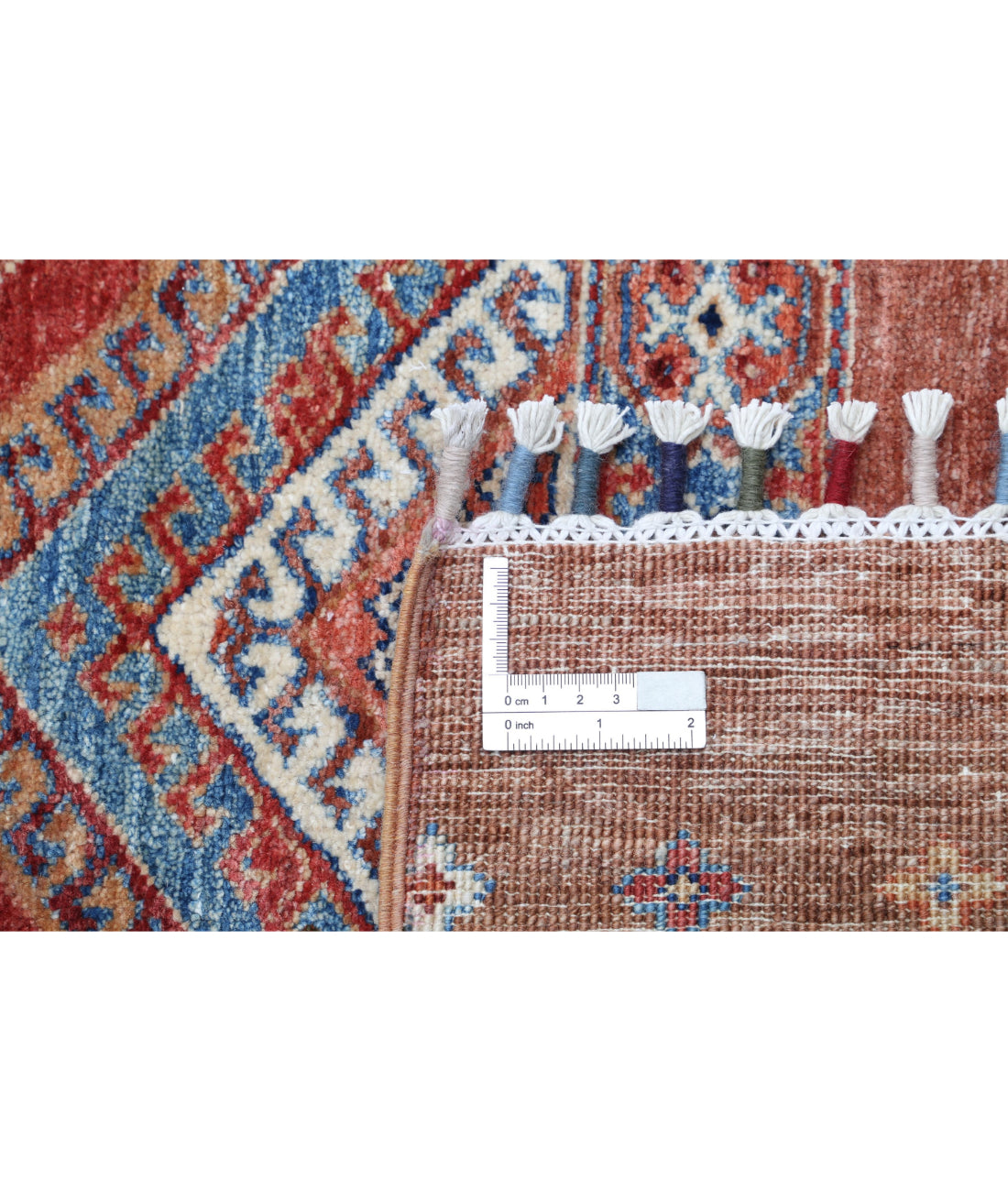 Hand Knotted Khurjeen Wool Rug - 3'3'' x 4'7''