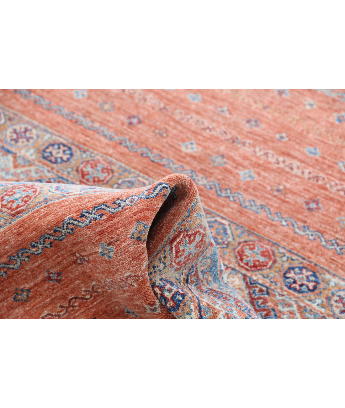 Hand Knotted Khurjeen Wool Rug - 3'3'' x 4'11'' 3'3'' x 4'11'' (98 X 148) / Multi / Multi