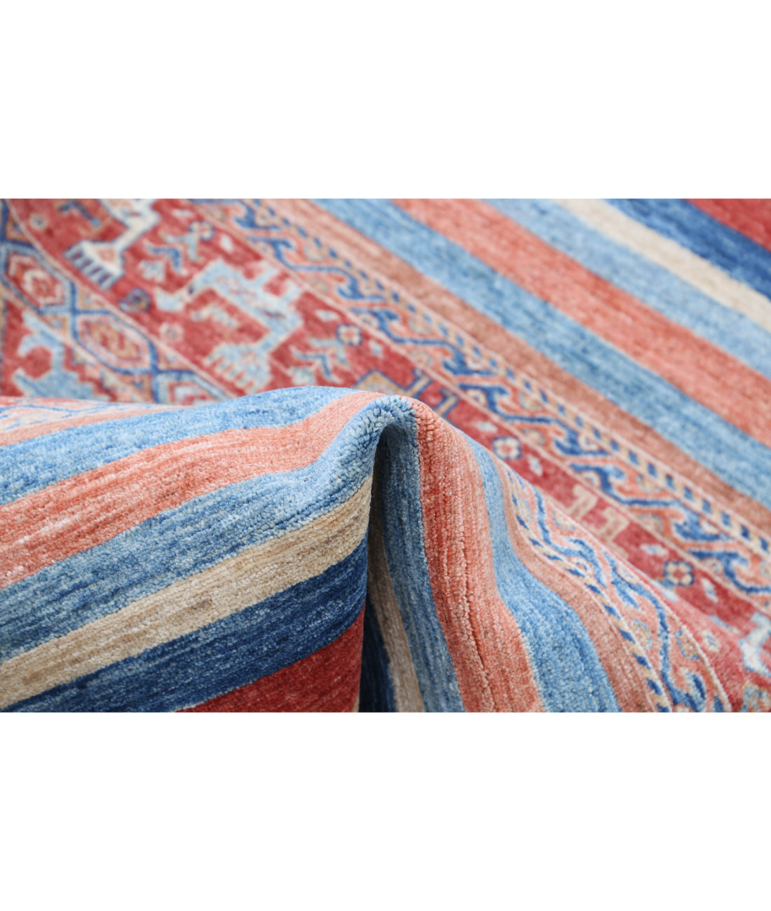 Hand Knotted Khurjeen Wool Rug - 2'11'' x 4'10'' 2'11'' x 4'10'' (88 X 145) / Multi / Multi