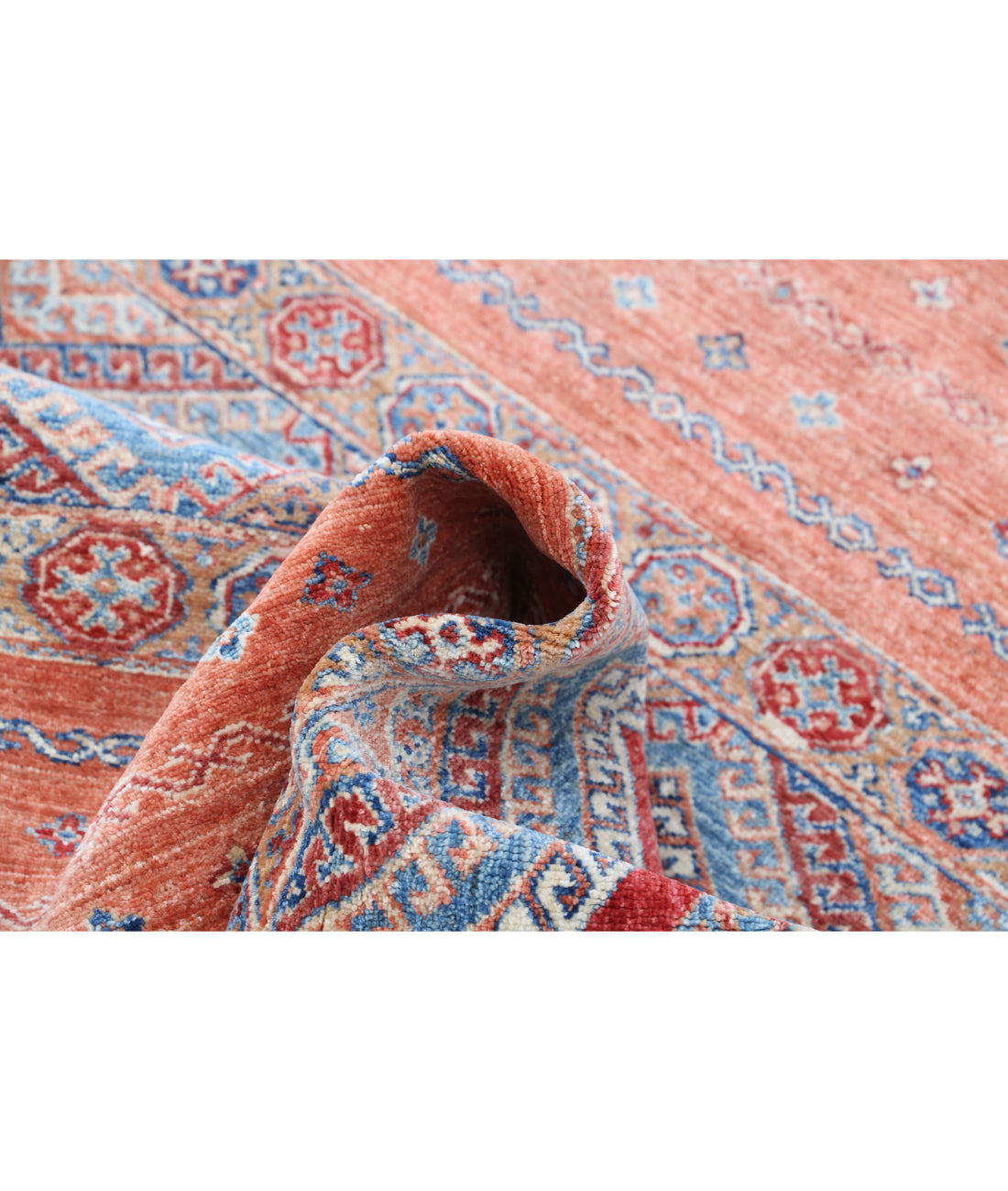 Hand Knotted Khurjeen Wool Rug - 3'4'' x 4'9'' 3'4'' x 4'9'' (100 X 143) / Multi / Multi