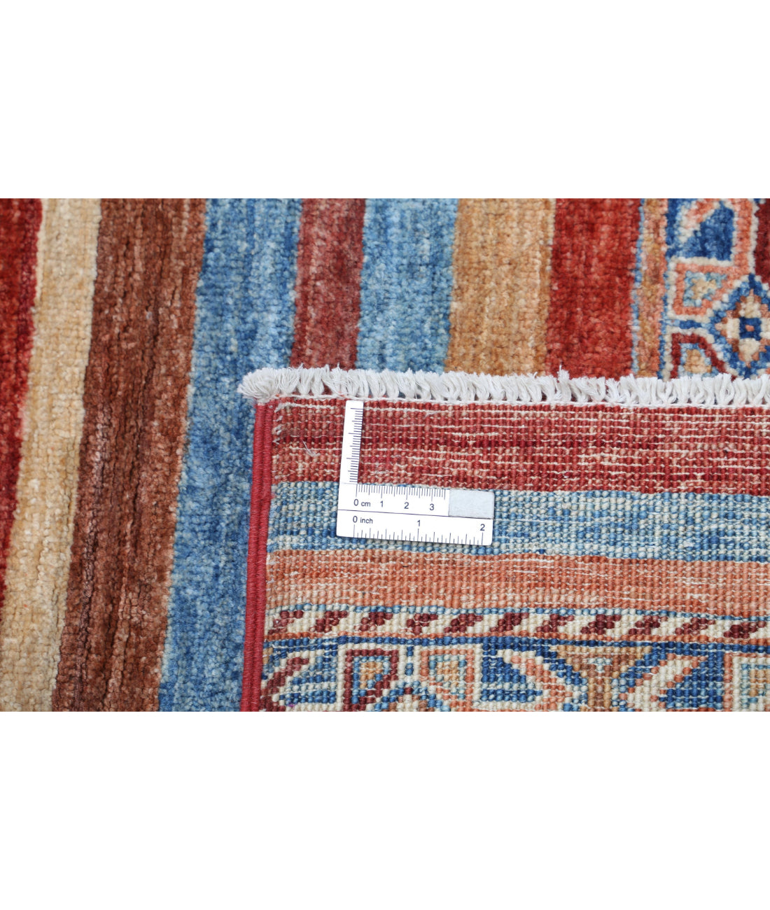 Hand Knotted Khurjeen Wool Rug - 3'4'' x 4'9'' 3'4'' x 4'9'' (100 X 143) / Multi / Multi