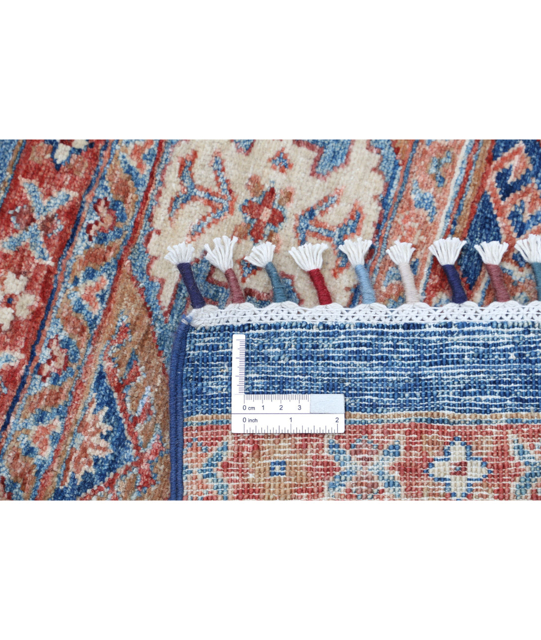 Hand Knotted Khurjeen Wool Rug - 6'8'' x 9'7''