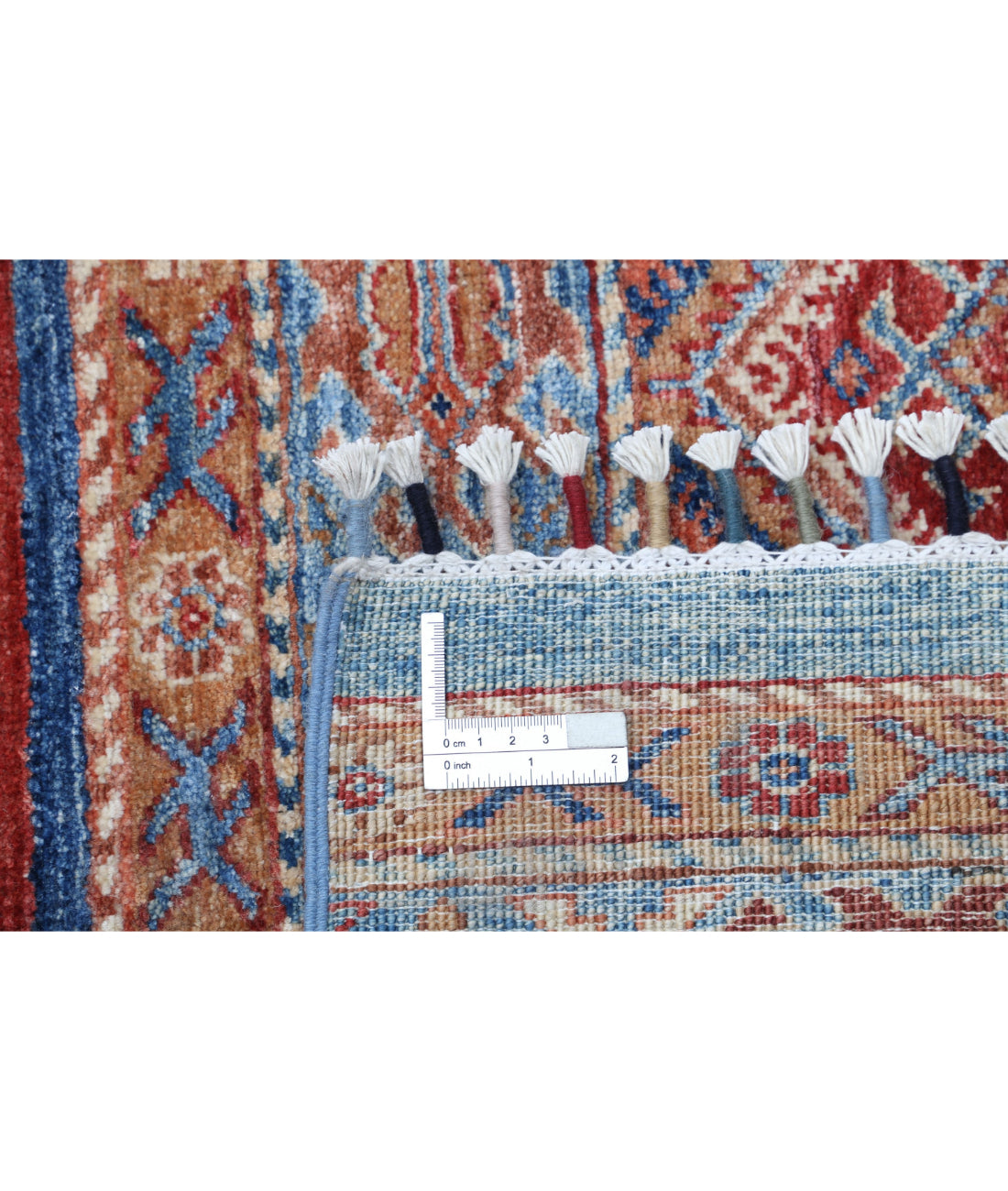 Hand Knotted Khurjeen Wool Rug - 6'8'' x 9'3''