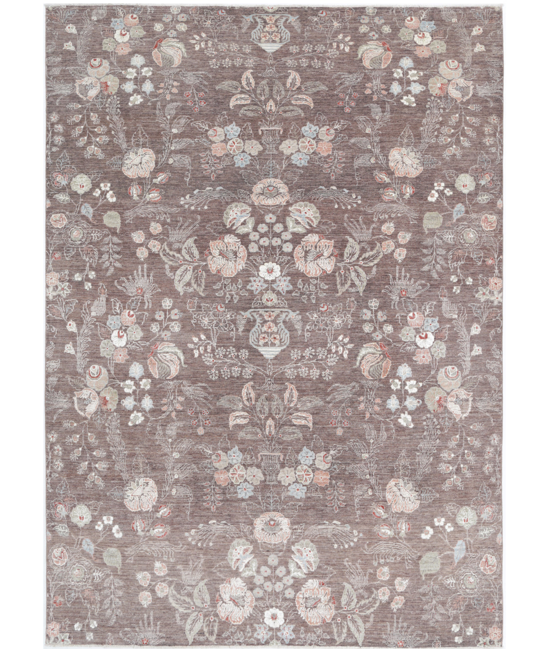 Hand Knotted Artemix Wool Rug - 7'9'' x 10'11''