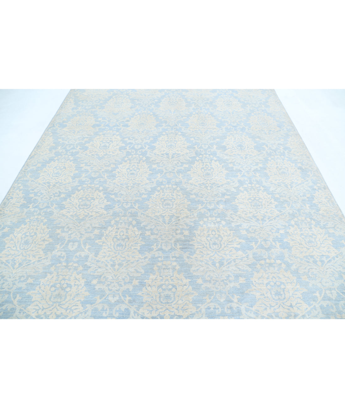 Hand Knotted Art & Craft Wool Rug - 7'9'' x 10'0'' 7'9'' x 10'0'' (233 X 300) / Grey / Taupe