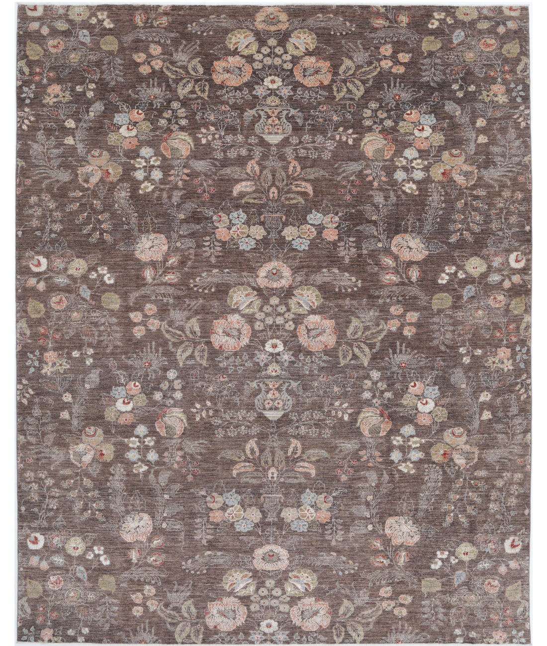 Hand Knotted Artemix Wool Rug - 8'10'' x 11'3''