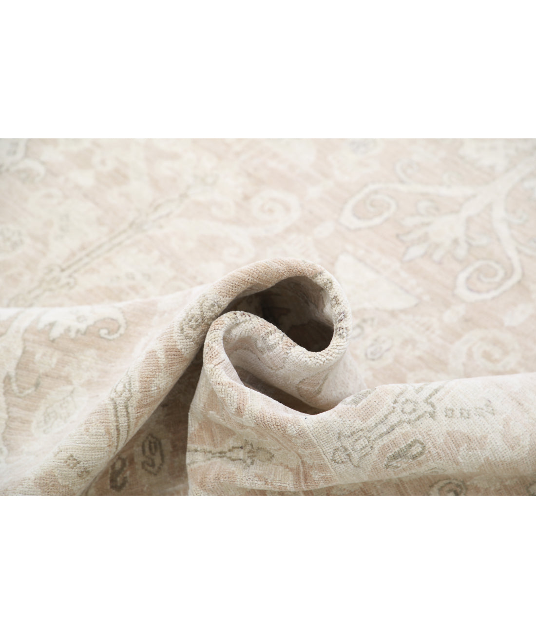 Hand Knotted Serenity Artemix Wool Rug - 8'7'' x 12'2'' 8'7'' x 12'2'' (258 X 365) / Taupe / Ivory