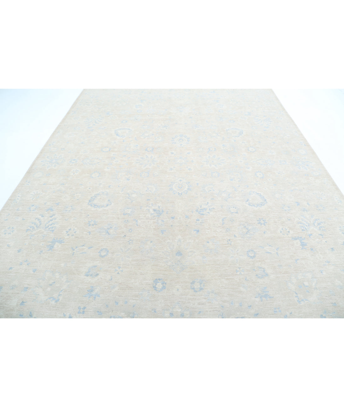 Hand Knotted Serenity Artemix Wool Rug - 8'8'' x 11'4'' 8'8'' x 11'4'' (260 X 340) / Beige / Ivory