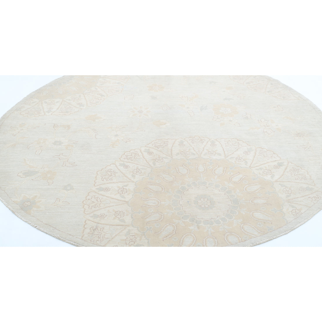 Hand Knotted Artemix Wool Rug - 7'8'' x 7'9''