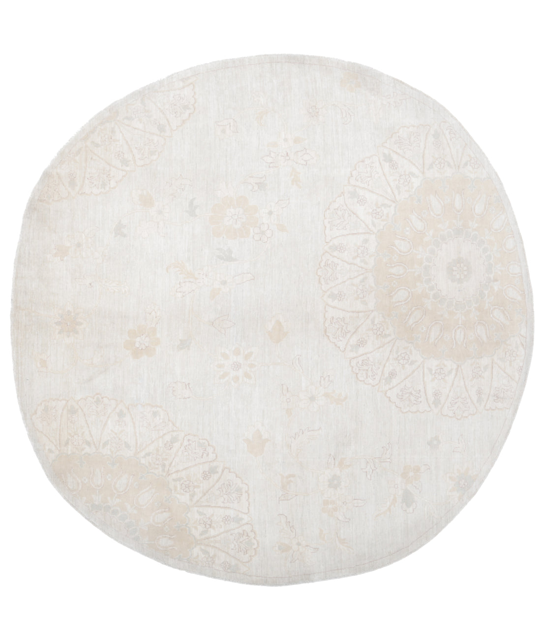 Hand Knotted Artemix Wool Rug - 7'8'' x 7'9''