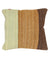 Hand Made Modern Stripe Wool & Cotton Pillow - 2'2'' x 2'2'' -5017429