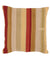 Hand Made Modern Stripe Wool & Cotton Pillow - 2'2'' x 2'2'' -5017430