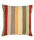 Hand Made Modern Stripe Wool & Cotton Pillow - 2'2'' x 2'2'' -5017432