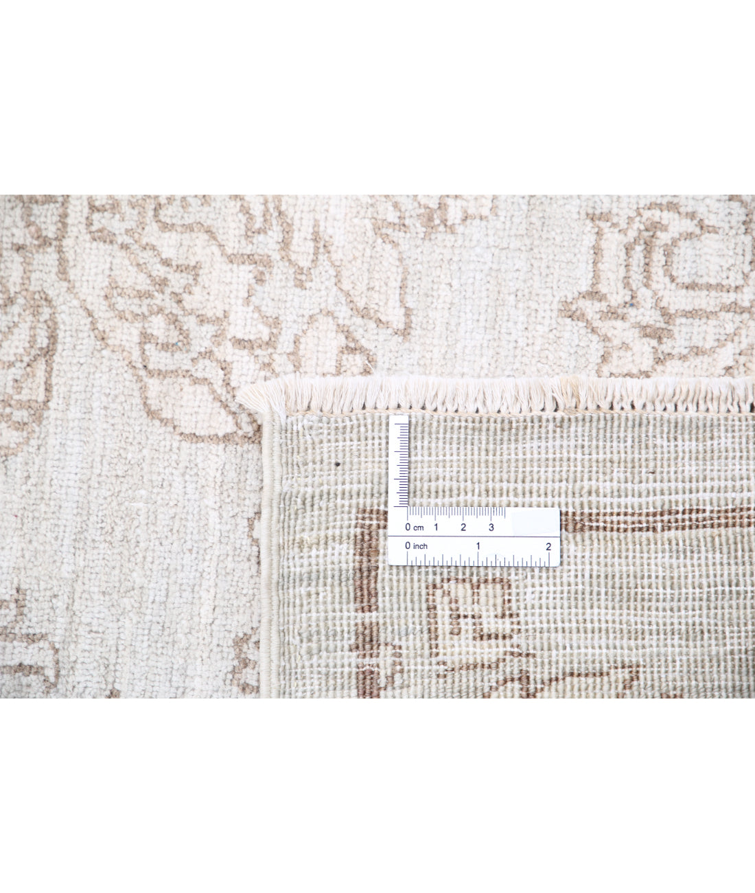 Hand Knotted Artemix Wool Rug - 9'9'' x 12'10'' 9'9'' x 12'10'' (293 X 385) / Grey / Taupe