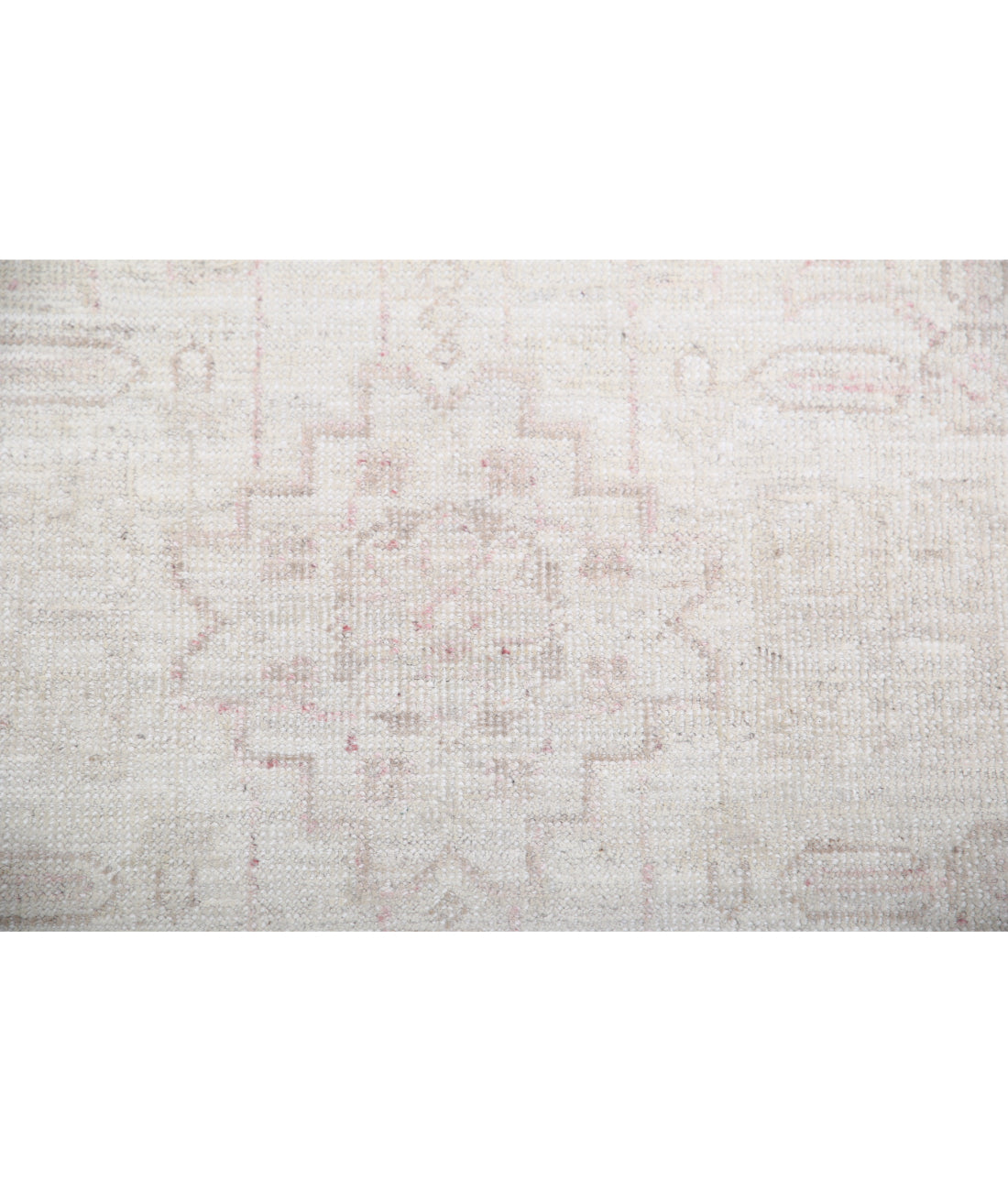 Hand Knotted Serenity Wool Rug - 6'1'' x 8'6'' 6'1'' x 8'6'' (183 X 255) / Ivory / Taupe