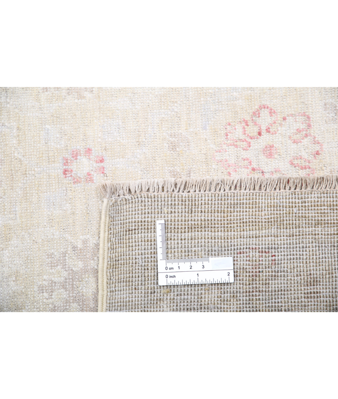 Hand Knotted Fine Serenity Wool Rug - 6'0'' x 8'6'' 6'0'' x 8'6'' (180 X 255) / Ivory / Grey