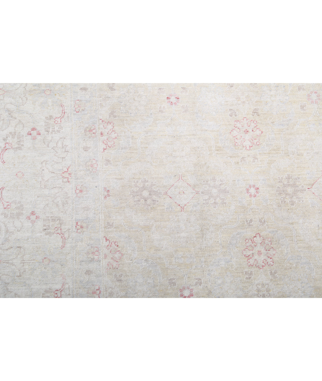 Hand Knotted Fine Serenity Wool Rug - 6'0'' x 8'6'' 6'0'' x 8'6'' (180 X 255) / Ivory / Grey