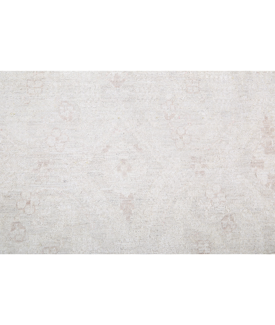 Hand Knotted Artemix Wool Rug - 8'1'' x 9'9'' 8'1'' x 9'9'' (243 X 293) / Ivory / Ivory