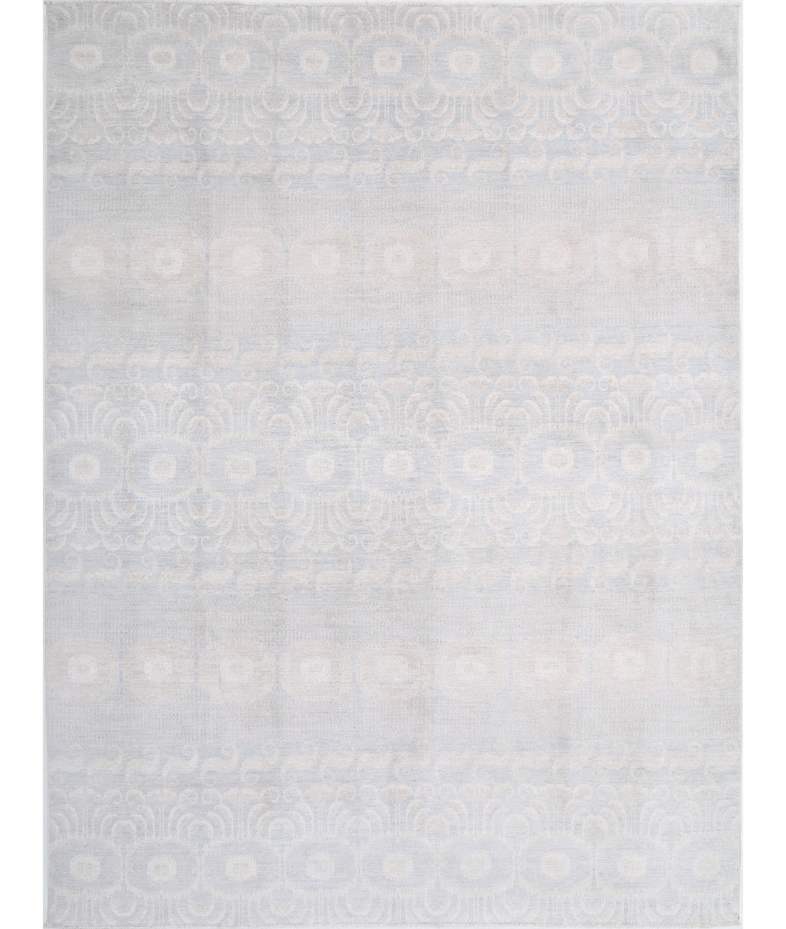 Hand Knotted Artemix Wool Rug - 8&#39;9&#39;&#39; x 11&#39;3&#39;&#39; 8&#39;9&#39;&#39; x 11&#39;3&#39;&#39; (263 X 338) / Grey / Grey