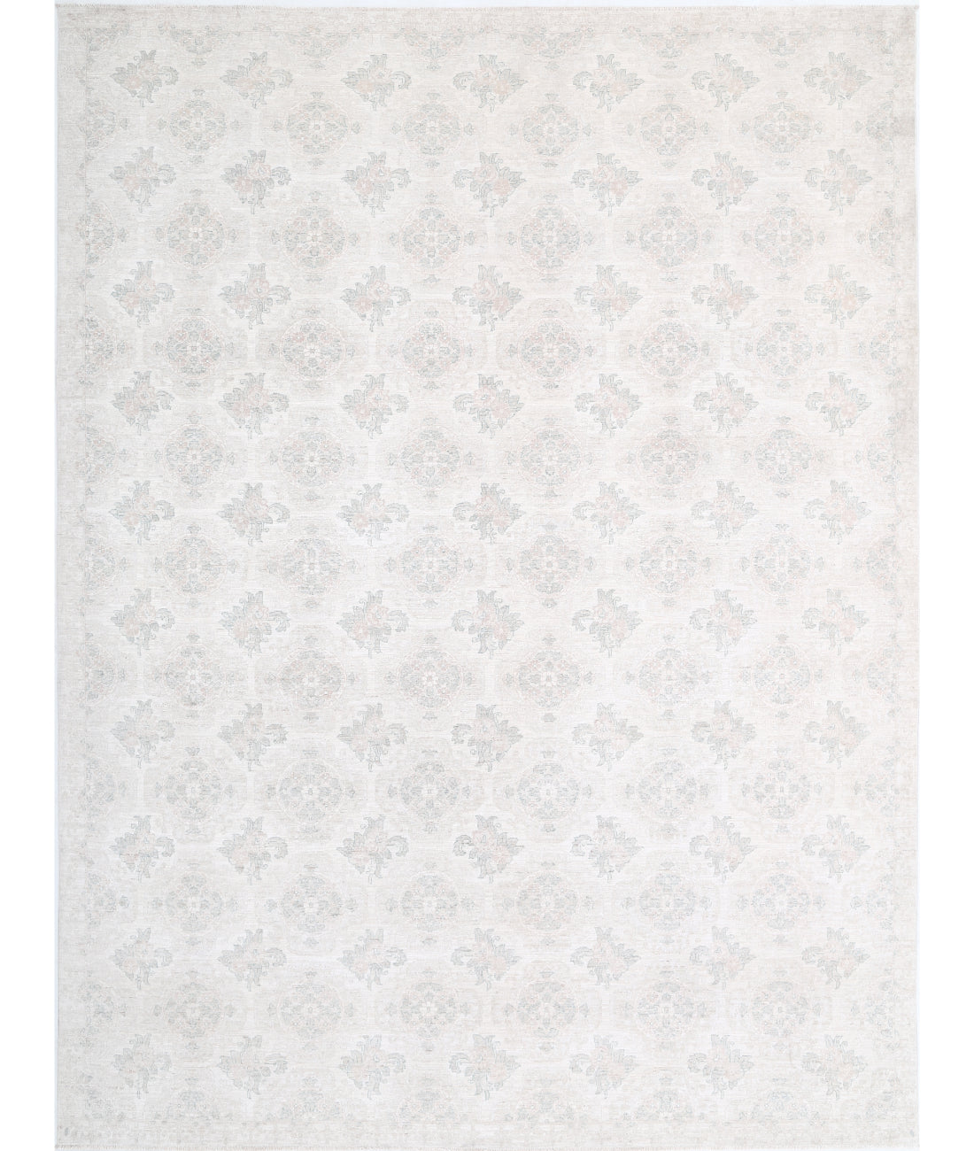 Hand Knotted Artemix Wool Rug - 9'1'' x 12'3''