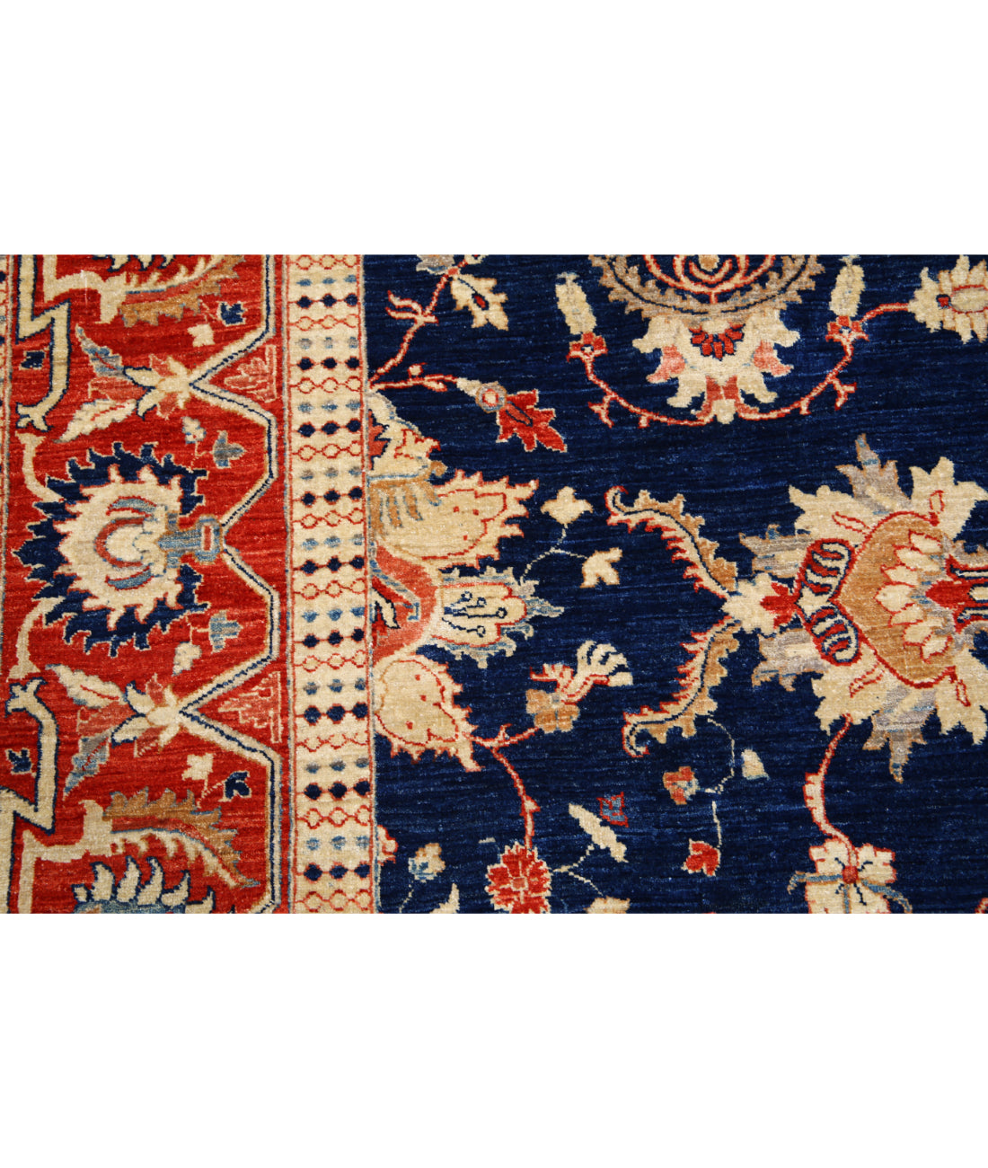 Hand Knotted Ariana Haji Jalili Wool Rug - 10'1'' x 13'0'' 10'1'' x 13'0'' (303 X 390) / Blue / Red