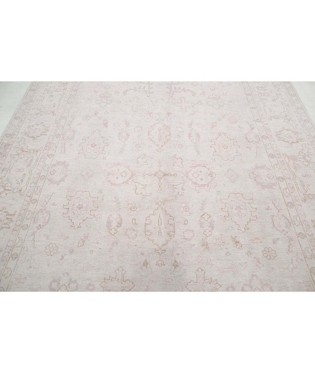 Hand Knotted Serenity Wool Rug - 7'10'' x 9'8'' 7'10'' x 9'8'' (235 X 290) / Ivory / Ivory