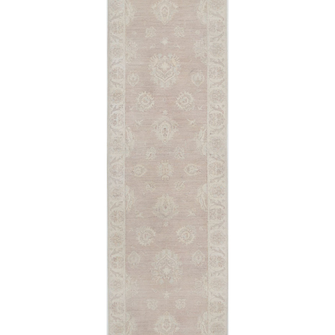 Alfombra de lana Serenity anudada a mano - 2'5'' x 7'11''