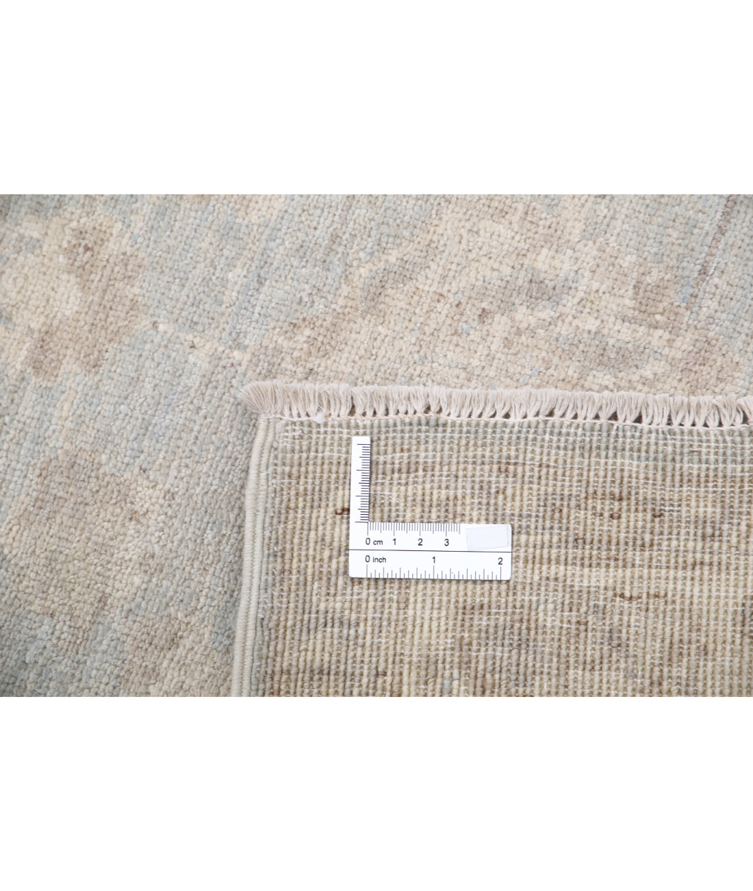 Hand Knotted Serenity Wool Rug - 2'8'' x 8'1'' 2'8'' x 8'1'' (80 X 243) / Grey / Ivory