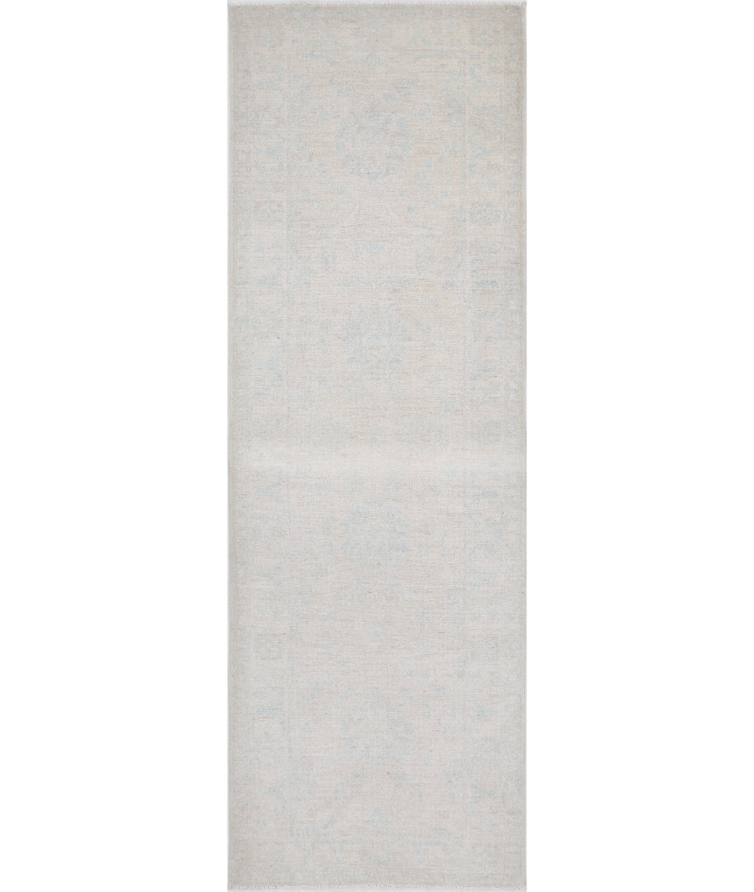 Hand Knotted Serenity Wool Rug - 2'8'' x 8'3'' 2'8'' x 8'3'' (80 X 248) / Brown / Ivory