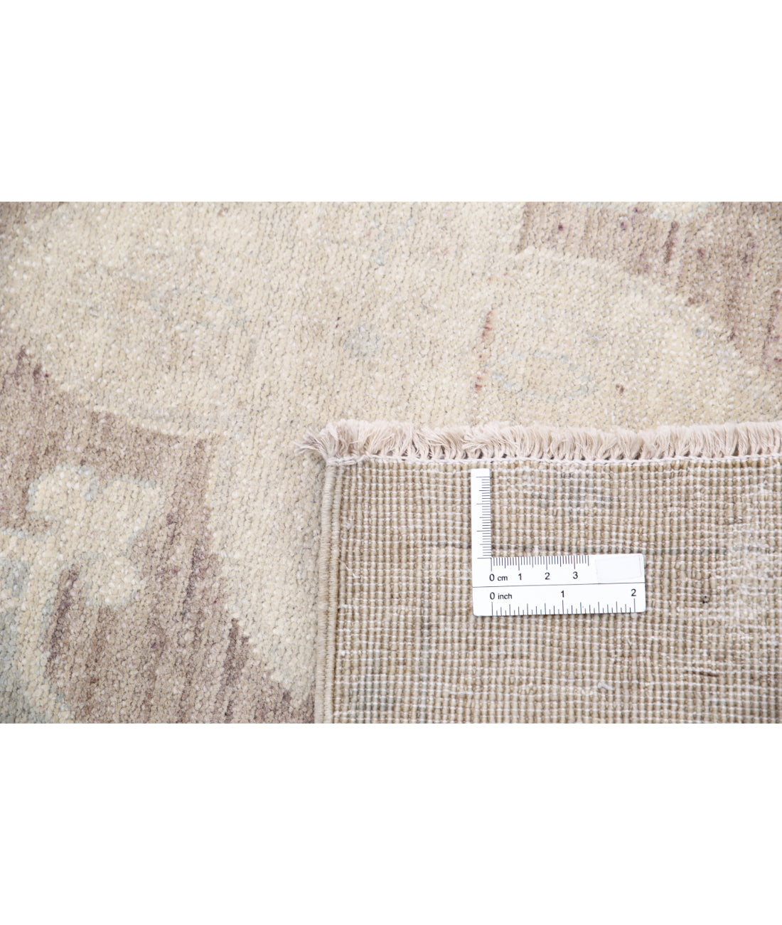 Hand Knotted Serenity Wool Rug - 2'6'' x 10'0'' 2'6'' x 10'0'' (75 X 300) / Brown / Ivory