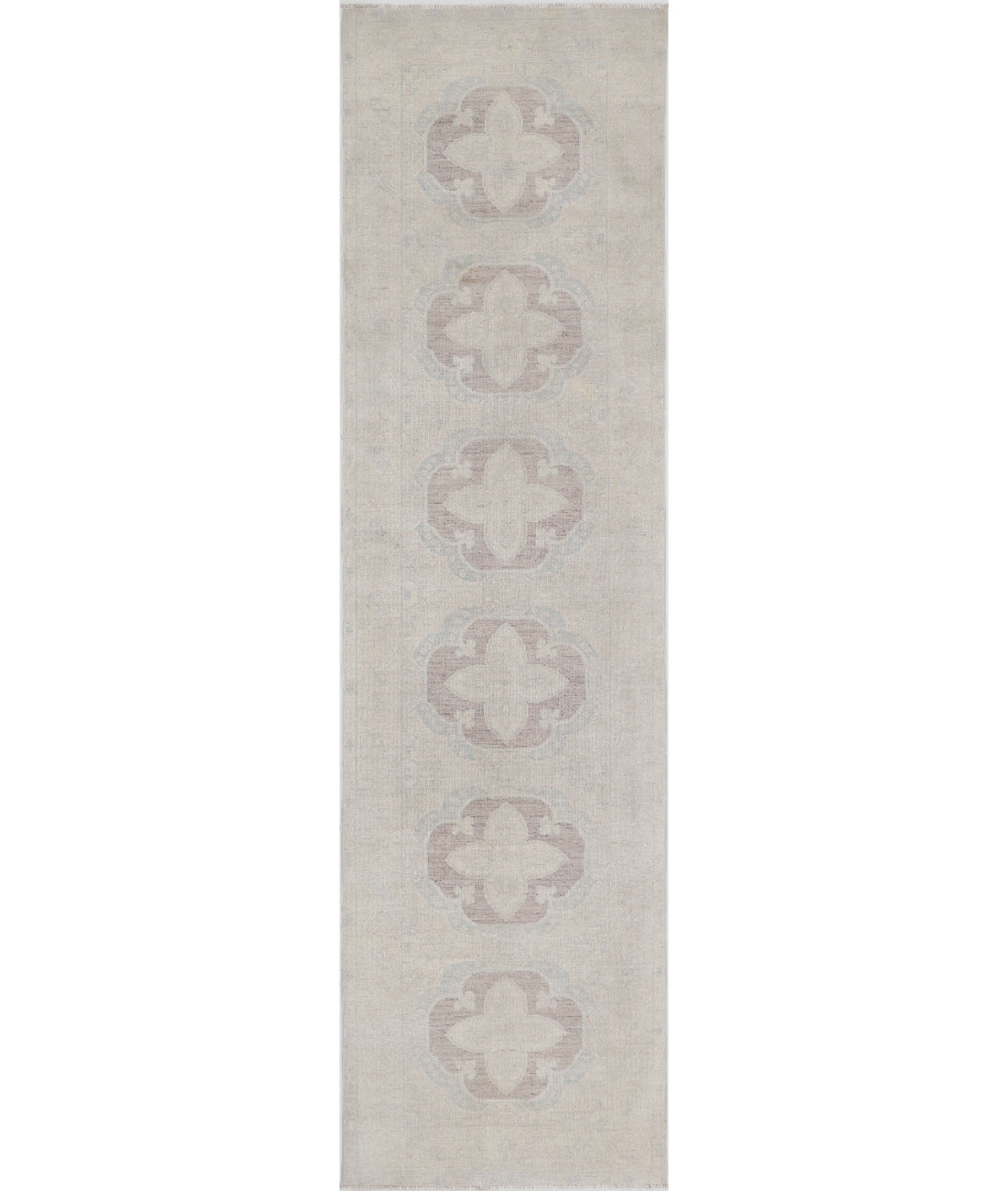 Hand Knotted Serenity Wool Rug - 2'6'' x 10'0''