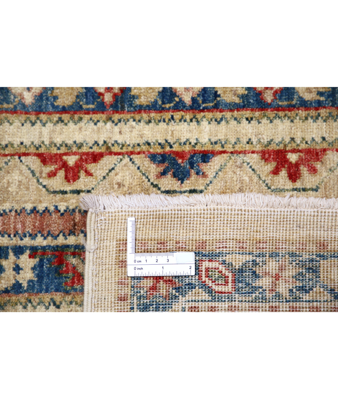 Hand Knotted Shaal Wool Rug - 6'9'' x 9'7''