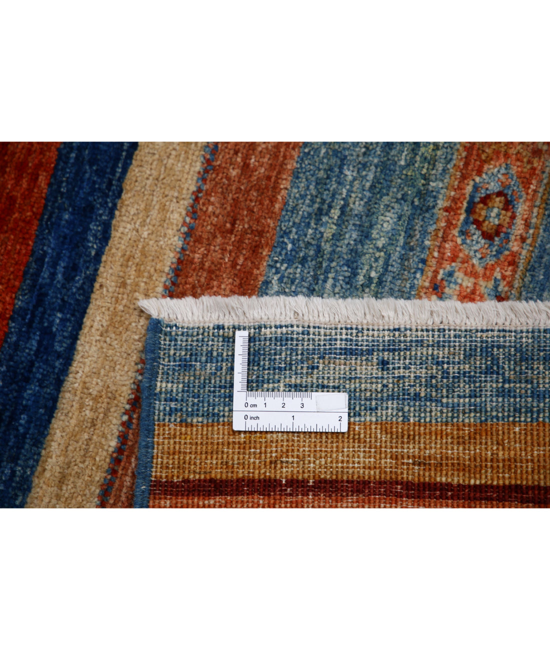 Hand Knotted Khurjeen Wool Rug - 6'9'' x 10'0'' 6'9'' x 10'0'' (203 X 300) / Multi / Multi