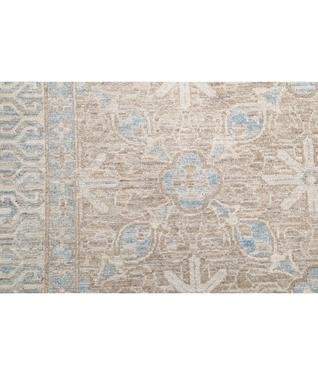 Hand Knotted Serenity Wool Rug - 5'7'' x 8'5'' 5'7'' x 8'5'' (168 X 253) / Taupe / Ivory