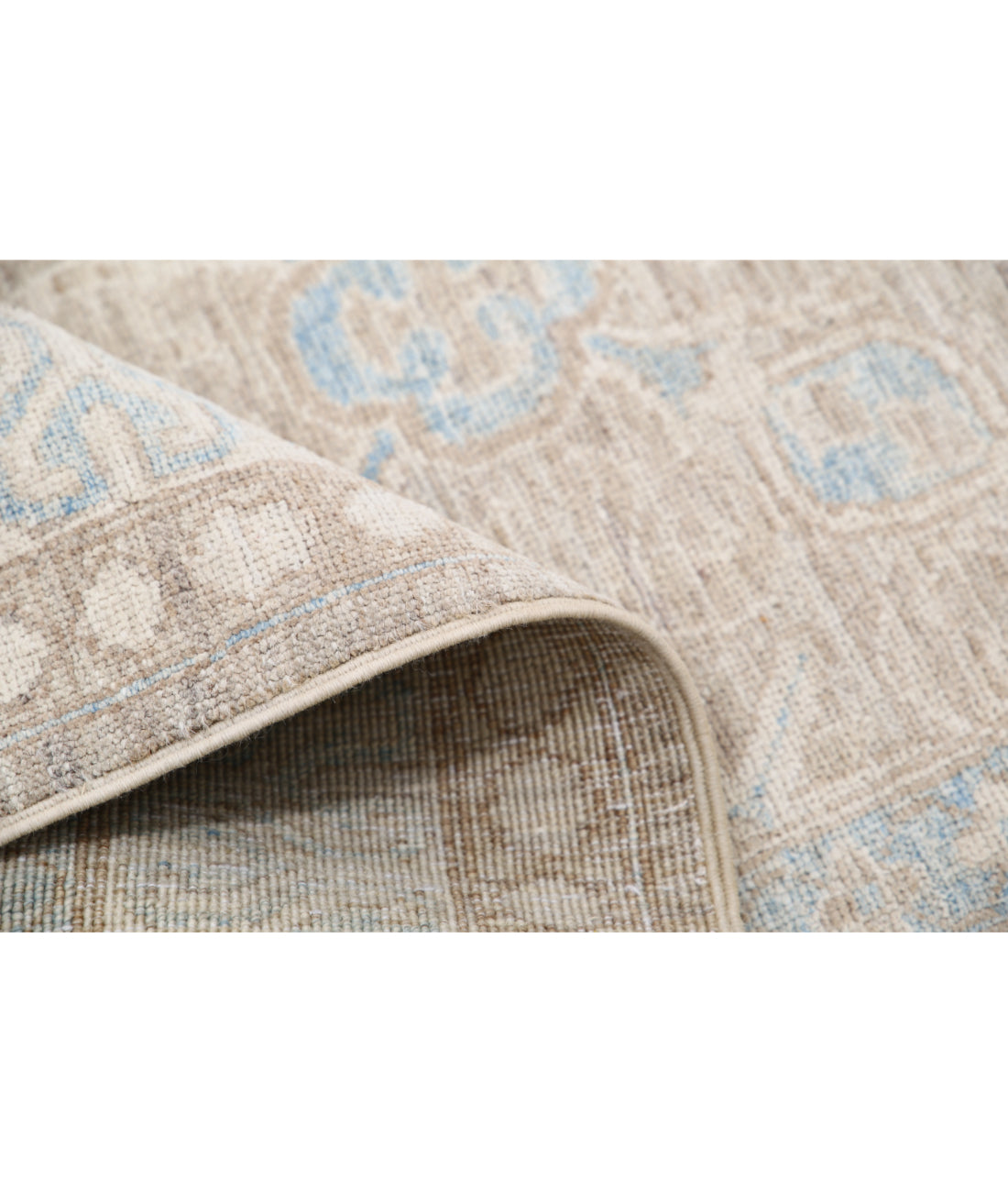 Hand Knotted Serenity Wool Rug - 5'7'' x 8'5'' 5'7'' x 8'5'' (168 X 253) / Taupe / Ivory