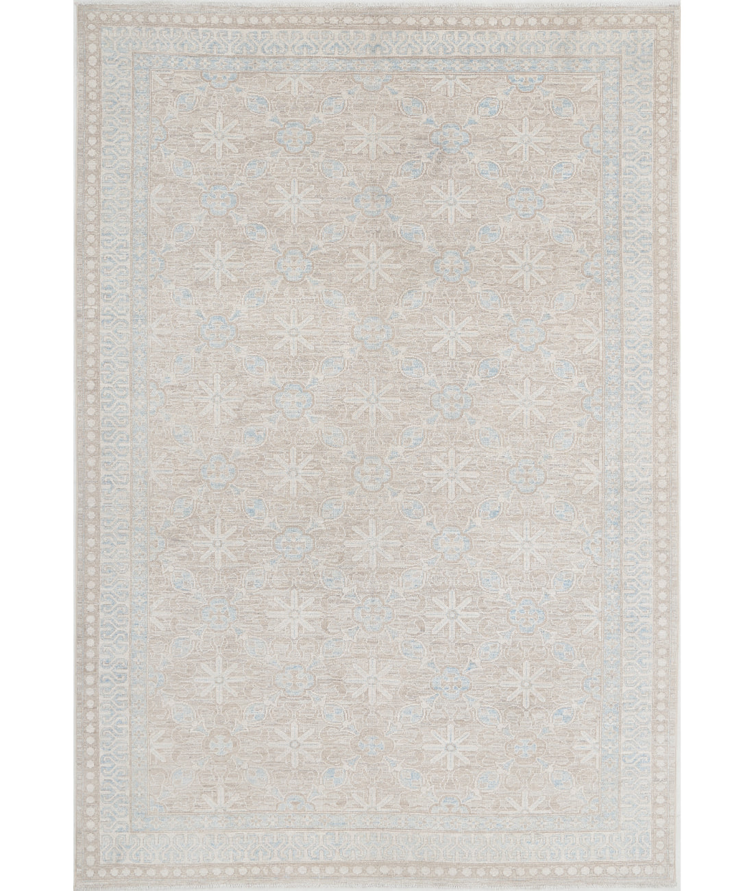 Hand Knotted Serenity Wool Rug - 5&#39;7&#39;&#39; x 8&#39;5&#39;&#39; 5&#39;7&#39;&#39; x 8&#39;5&#39;&#39; (168 X 253) / Taupe / Ivory