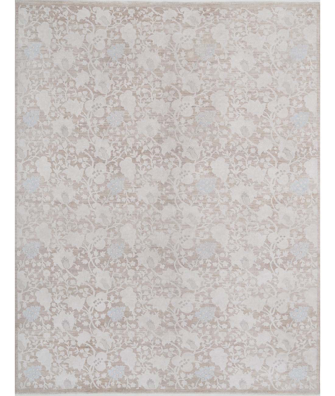Hand Knotted Artemix Wool Rug - 7&#39;8&#39;&#39; x 10&#39;1&#39;&#39; 7&#39;8&#39;&#39; x 10&#39;1&#39;&#39; (230 X 303) / Brown / Ivory