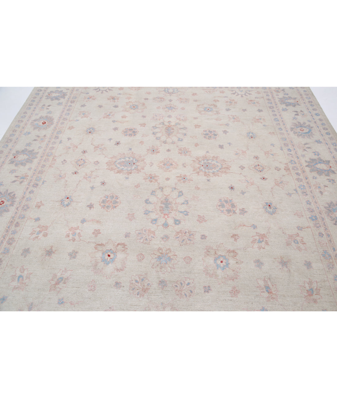 Hand Knotted Serenity Wool Rug - 7'11'' x 9'9'' 7'11'' x 9'9'' (238 X 293) / Ivory / Ivory