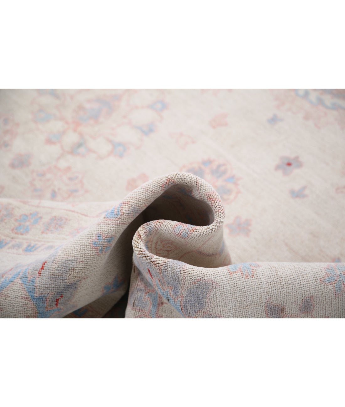 Hand Knotted Serenity Wool Rug - 7'11'' x 9'9'' 7'11'' x 9'9'' (238 X 293) / Ivory / Ivory