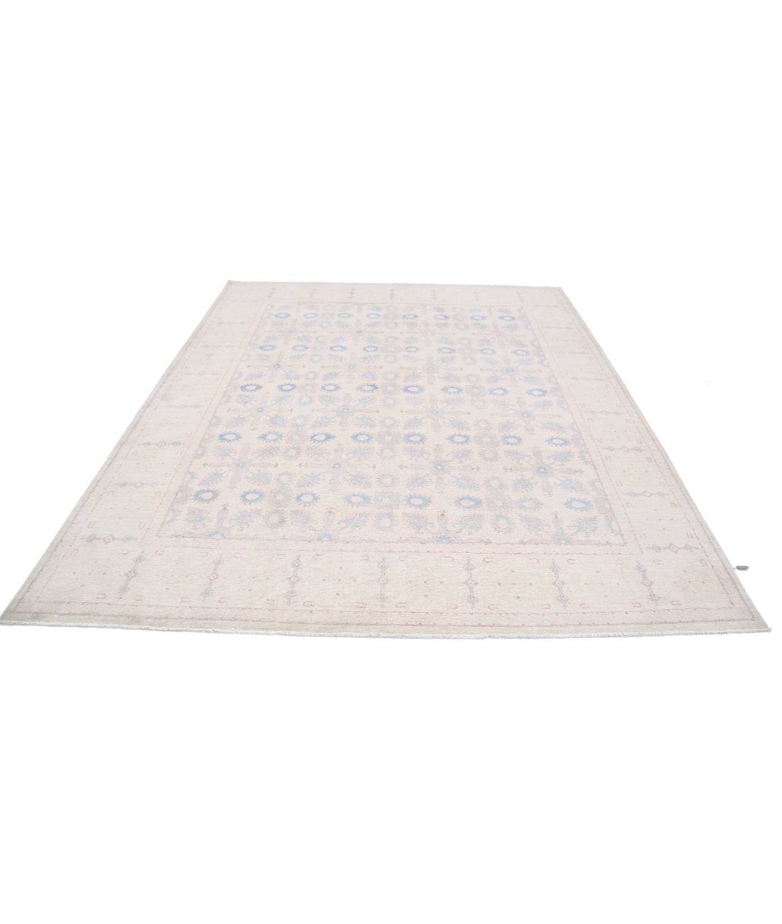 Hand Knotted Serenity Wool Rug - 8'0'' x 9'7'' 8'0'' x 9'7'' (240 X 288) / Ivory / Ivory