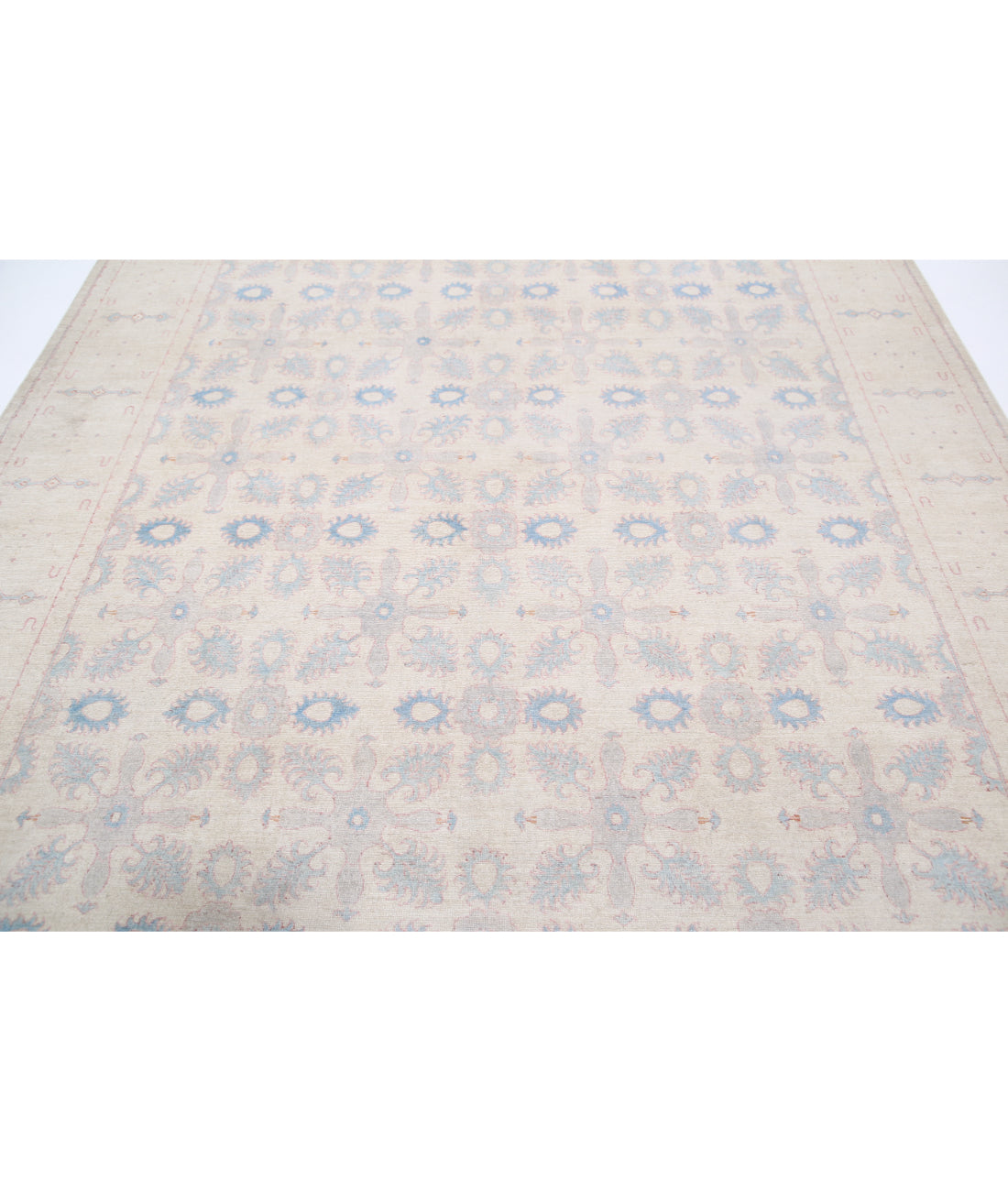 Hand Knotted Serenity Wool Rug - 8'0'' x 9'7'' 8'0'' x 9'7'' (240 X 288) / Ivory / Ivory