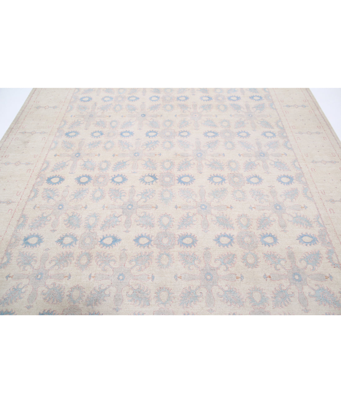 Hand Knotted Serenity Wool Rug - 8'0'' x 9'7'' 8'0'' x 9'7'' (240 X 288) / Ivory / Ivory