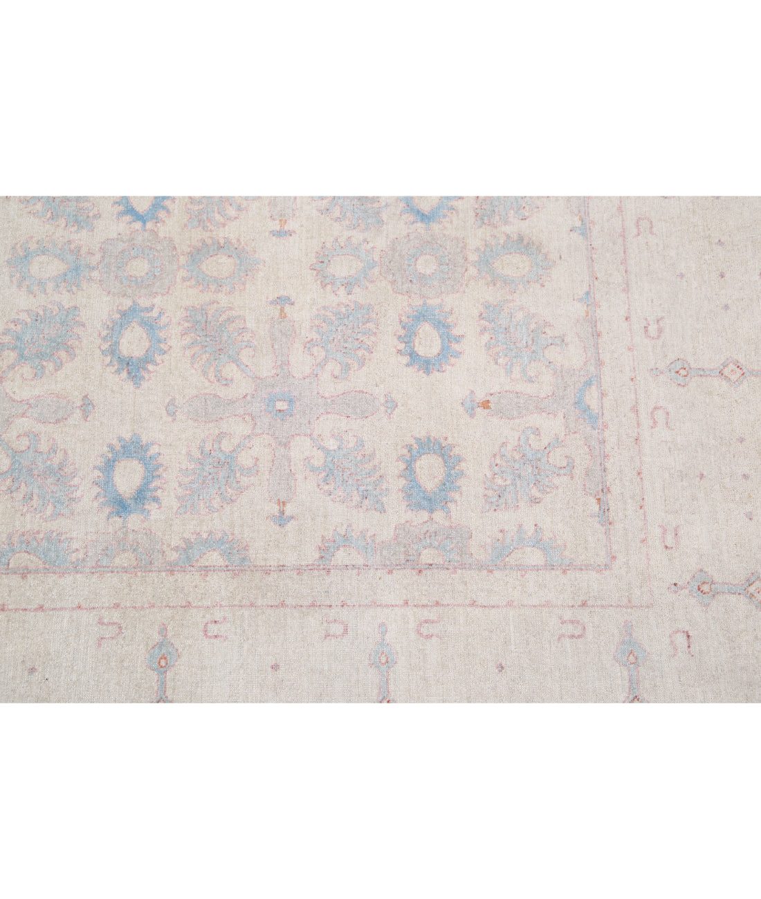 Hand Knotted Serenity Wool Rug - 8'0'' x 9'7'' 8'0'' x 9'7'' (240 X 288) / Ivory / Ivory