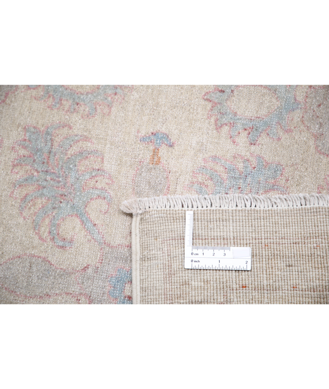 Hand Knotted Serenity Wool Rug - 8'0'' x 9'7'' 8'0'' x 9'7'' (240 X 288) / Ivory / Ivory