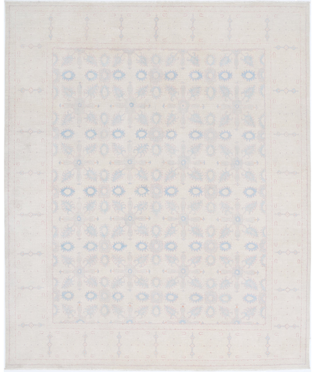 Hand Knotted Serenity Wool Rug - 8&#39;0&#39;&#39; x 9&#39;7&#39;&#39; 8&#39;0&#39;&#39; x 9&#39;7&#39;&#39; (240 X 288) / Ivory / Ivory