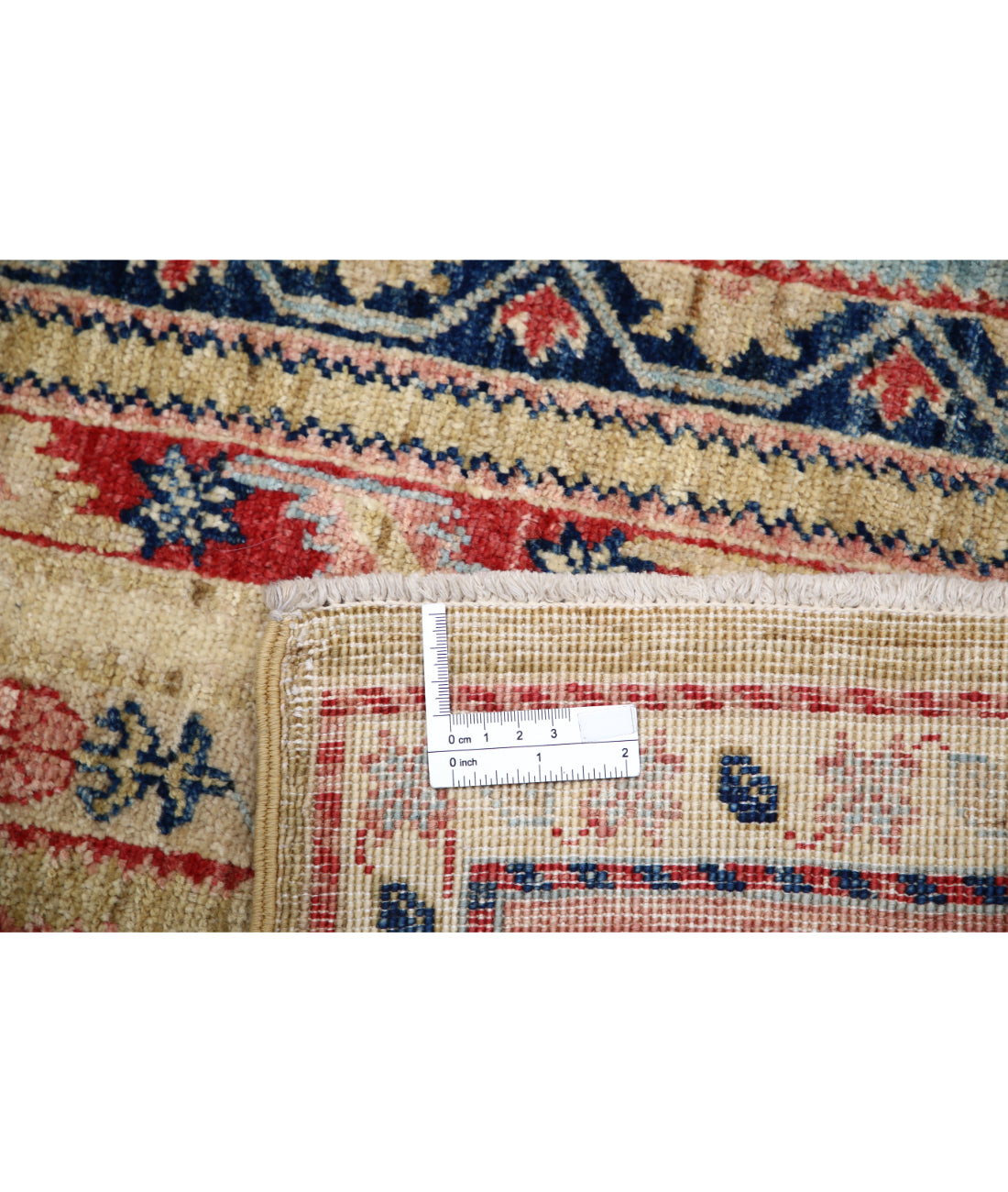 Hand Knotted Shaal Wool Rug - 4'10'' x 6'7''
