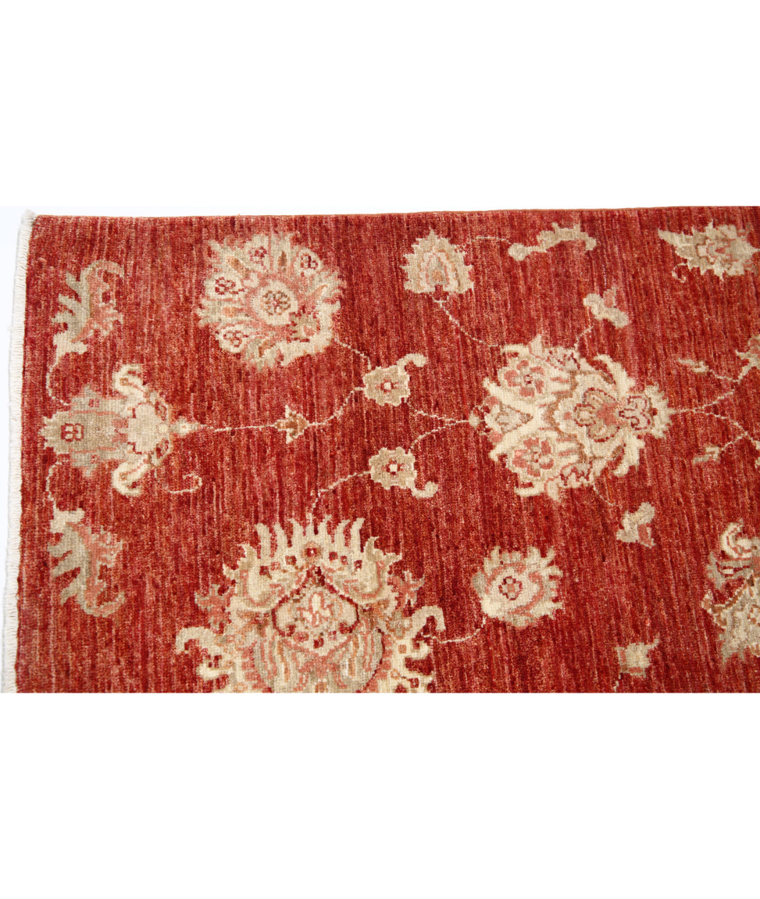 Hand Knotted Art & Craft Wool Rug - 4'10'' x 6'6'' 4'10'' x 6'6'' (145 X 195) / Red / Red