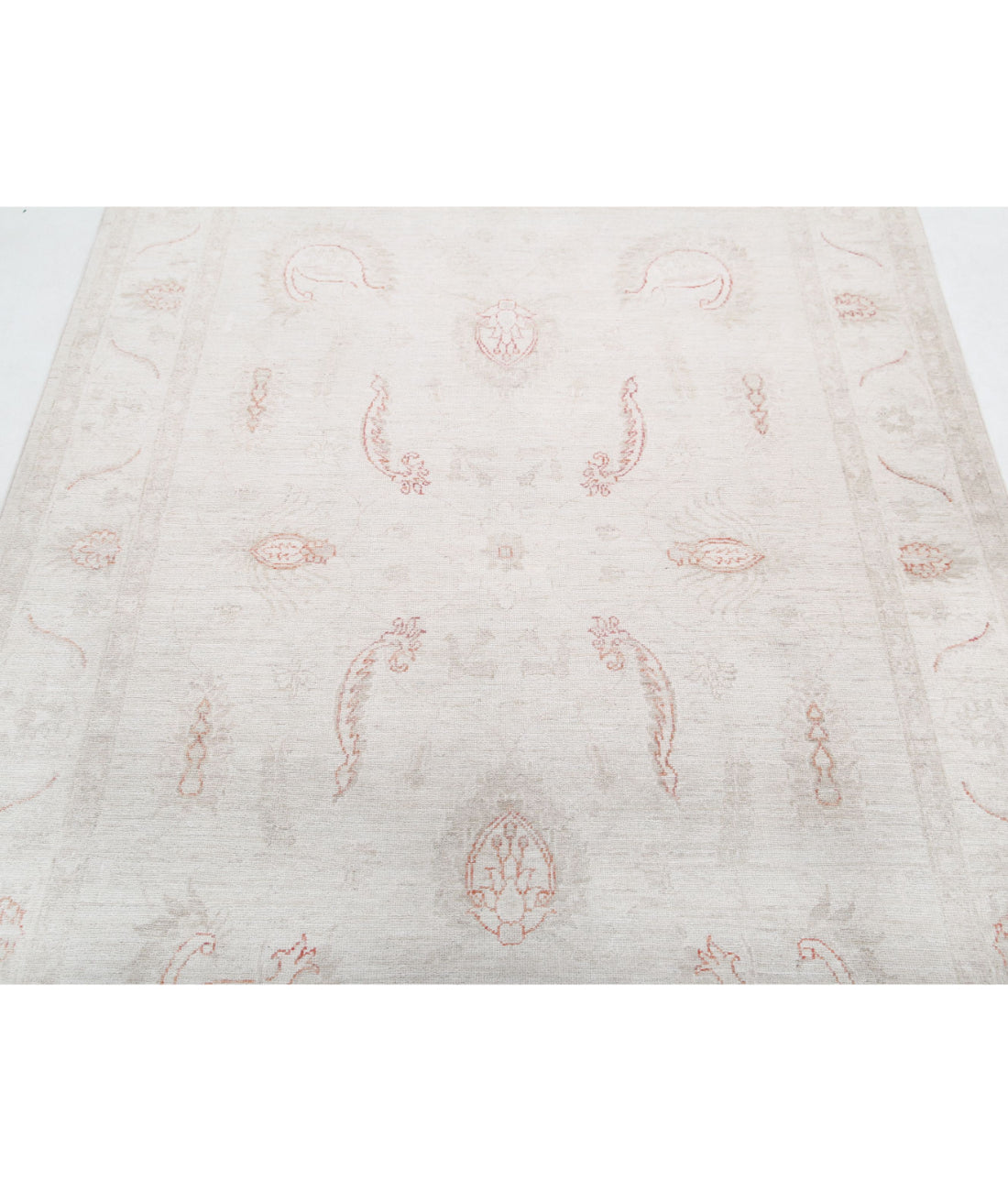 Hand Knotted Serenity Wool Rug - 4'11'' x 7'0'' 4'11'' x 7'0'' (148 X 210) / Ivory / Ivory