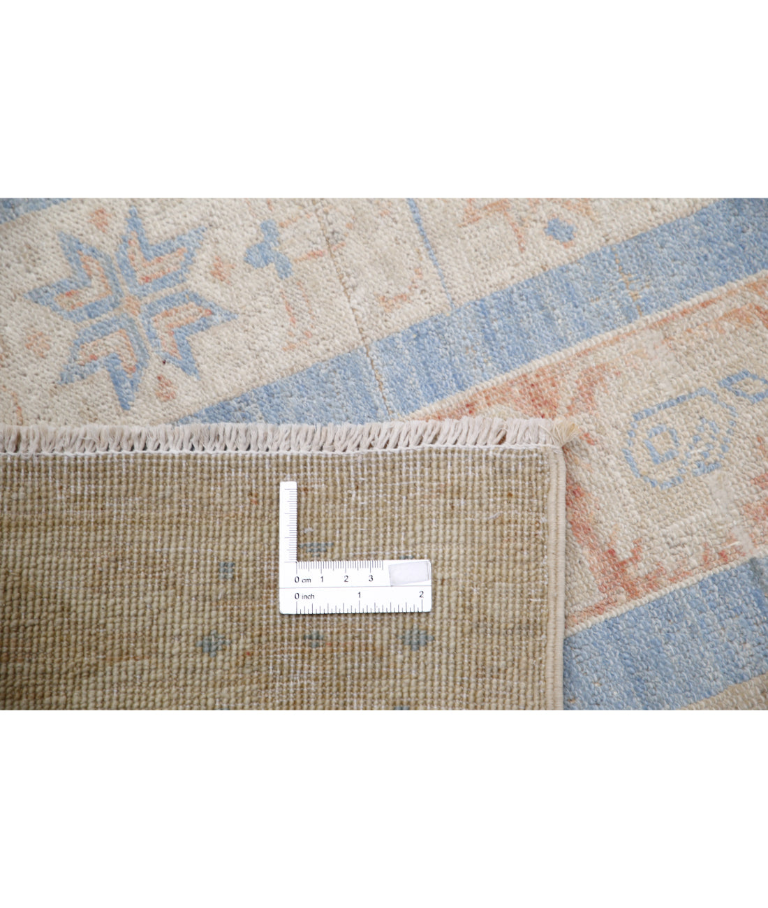 Hand Knotted Shaal Wool Rug - 4'9'' x 6'0''